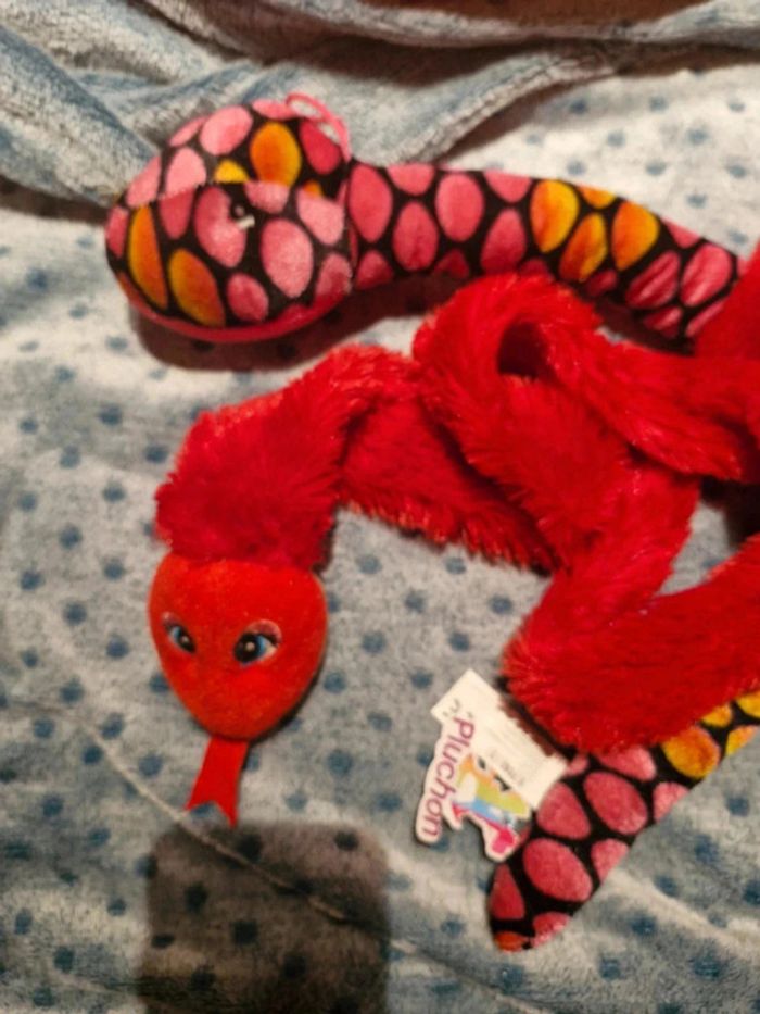 Lot de 2 peluches serpent 🐍 - photo numéro 4