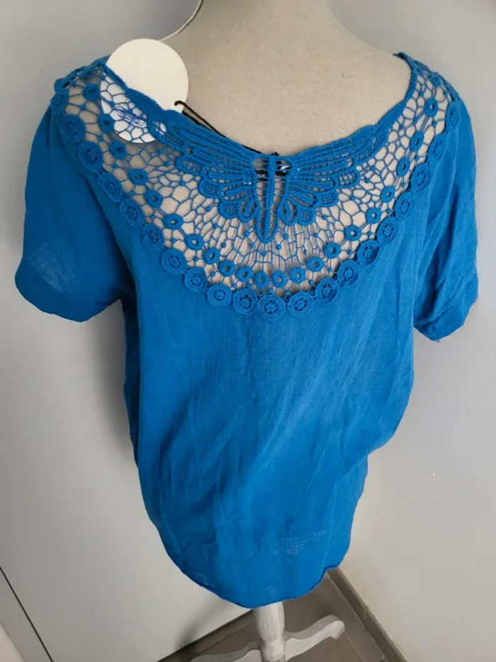 Blouse tunique lin - photo numéro 2