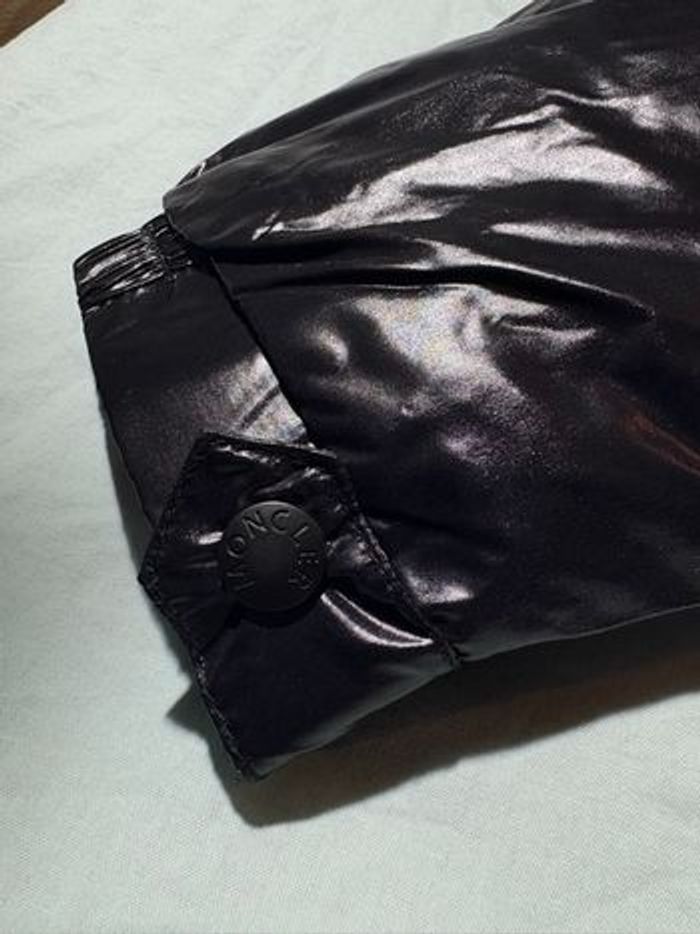 Doudoune moncler matelassé L noir et tricolore - photo numéro 5