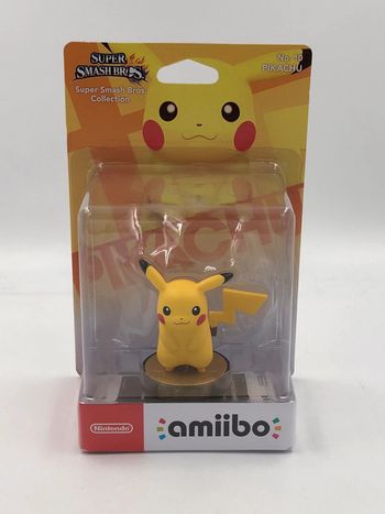 Figurine Amiibo Pokémon Pikachu neuf