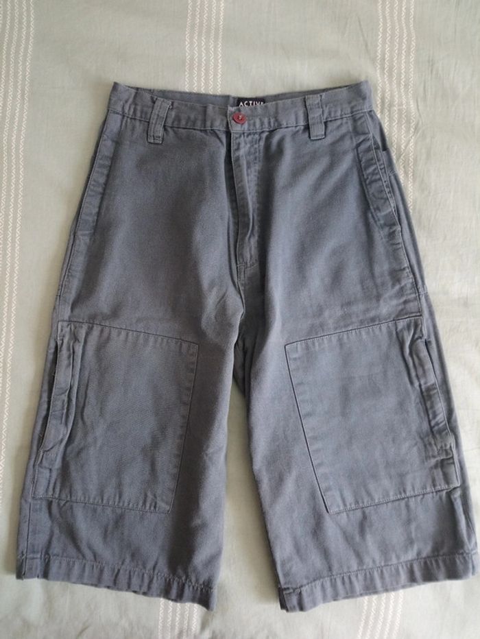 Bermuda bleu taille 14ans - photo numéro 7