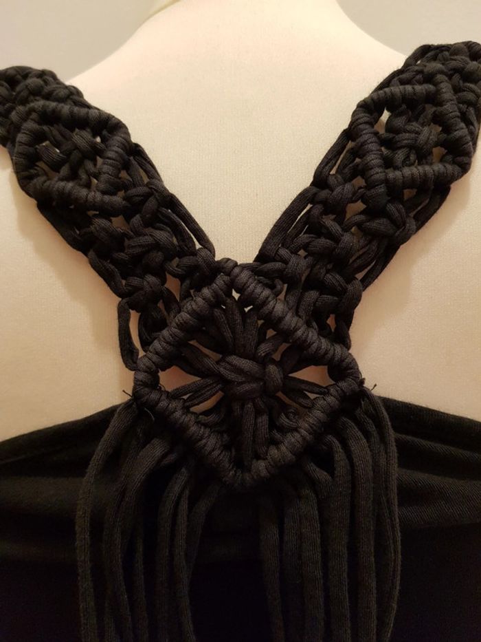 Débardeur à franges taille S/M - photo numéro 4