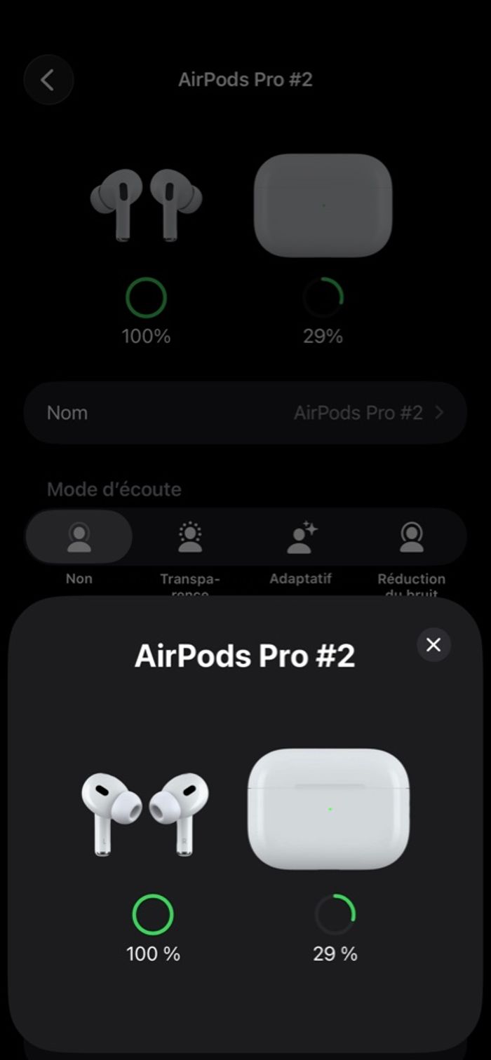 Écouteurs sans fil Pro 2 Bluetooth – Réduction de bruit – Compatible iOS / Android - photo numéro 7