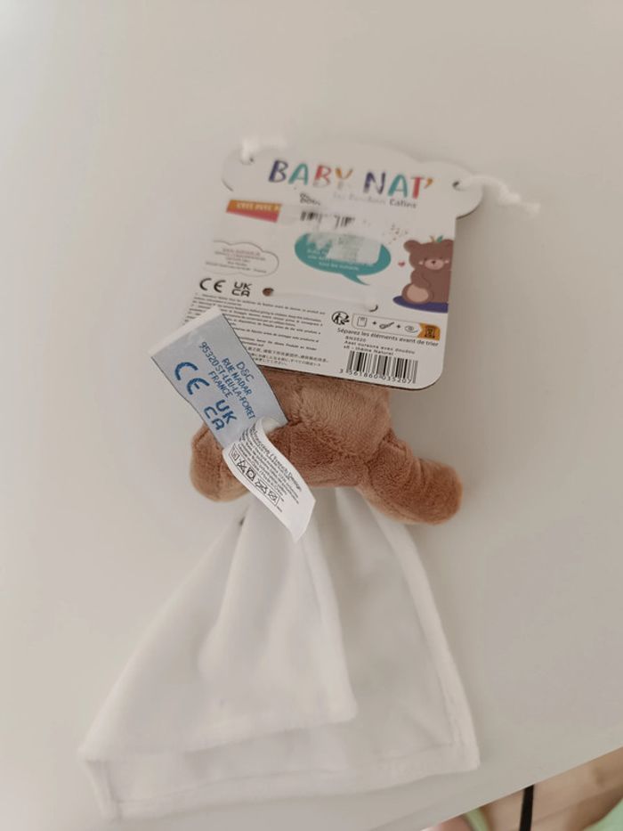 Doudou ours baby nat' - photo numéro 2