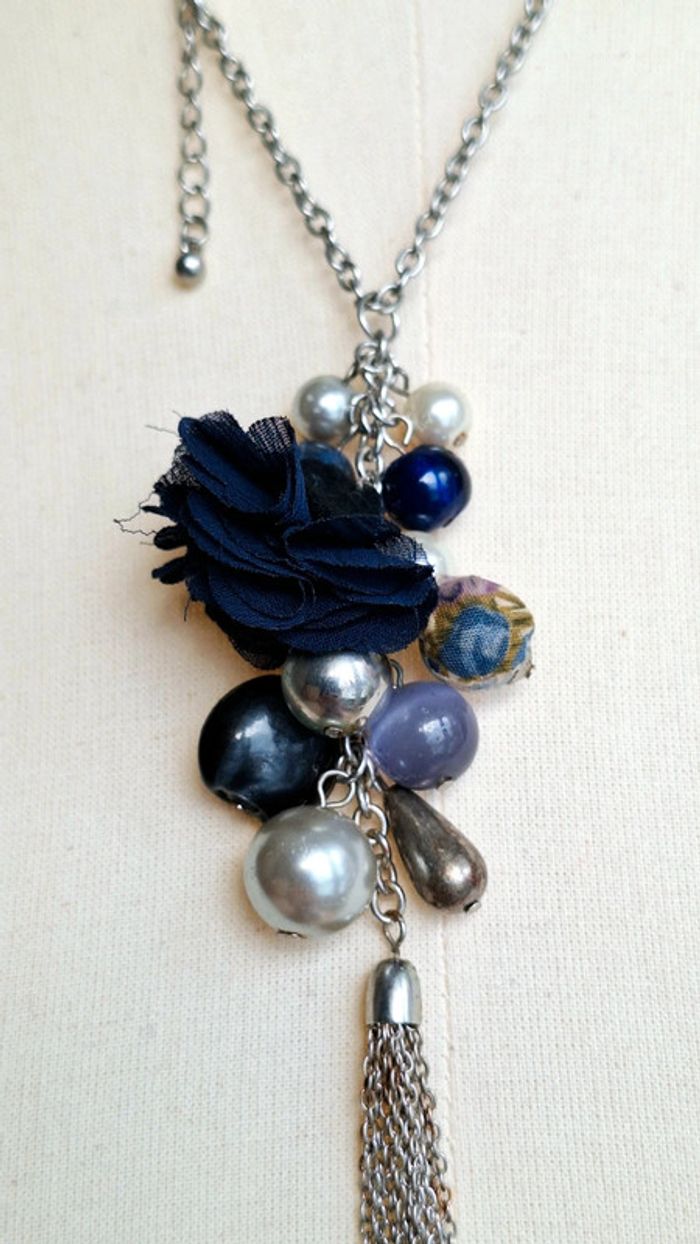 🟡 Long collier fantaisie #alexegbijoux - photo numéro 2