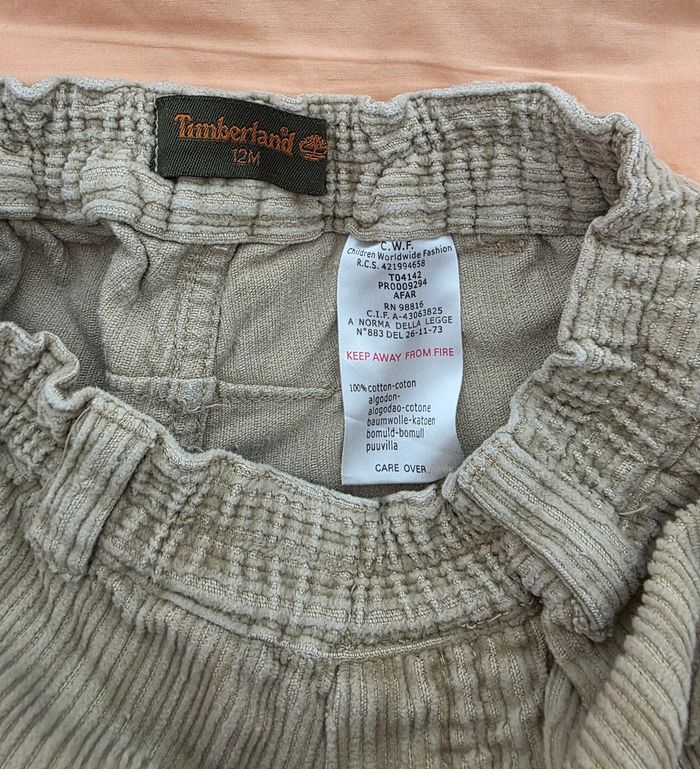 Pantalon velours Timberland 12 mois - photo numéro 3