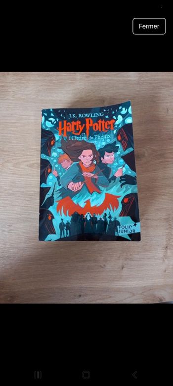 Harry potter et l'ordre du phénix