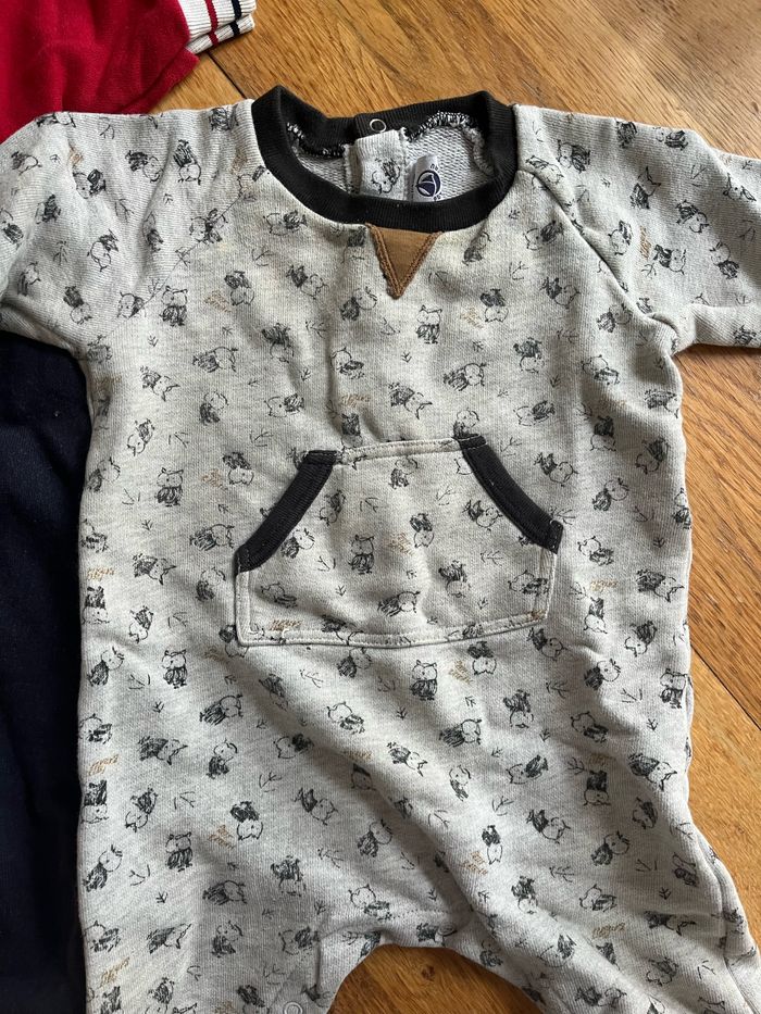 Lot de 2 combinaisons Petit Bateau - photo numéro 2