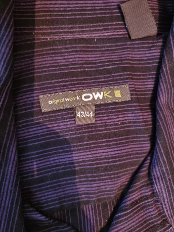 Chemise manches longues OWK - photo numéro 3