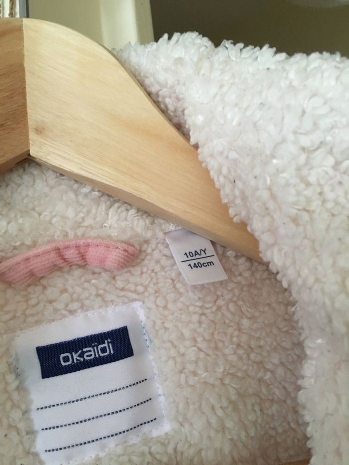 Veste velours et fourrée fille - photo numéro 3