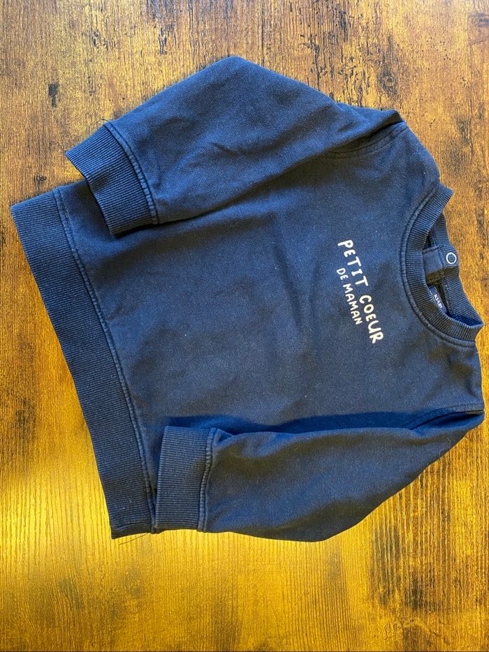 Pull bleu marine - photo numéro 2