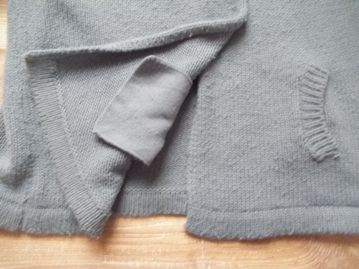 Gilet bleu La Redoute Création 46/48 - photo numéro 3