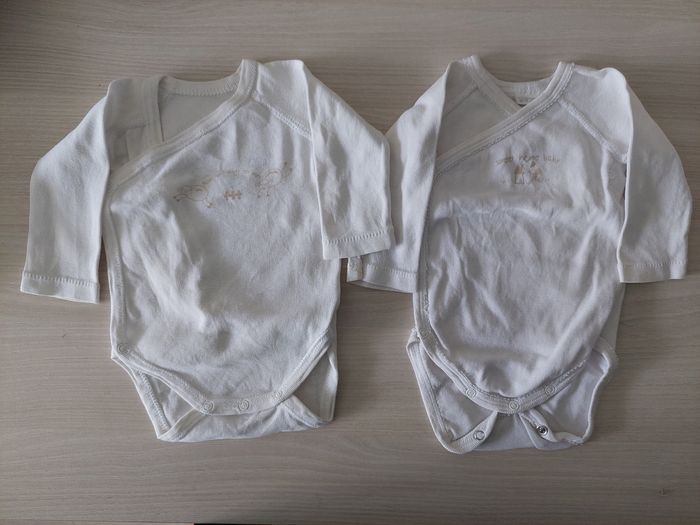 Bodys manches longues 1 mois - photo numéro 3