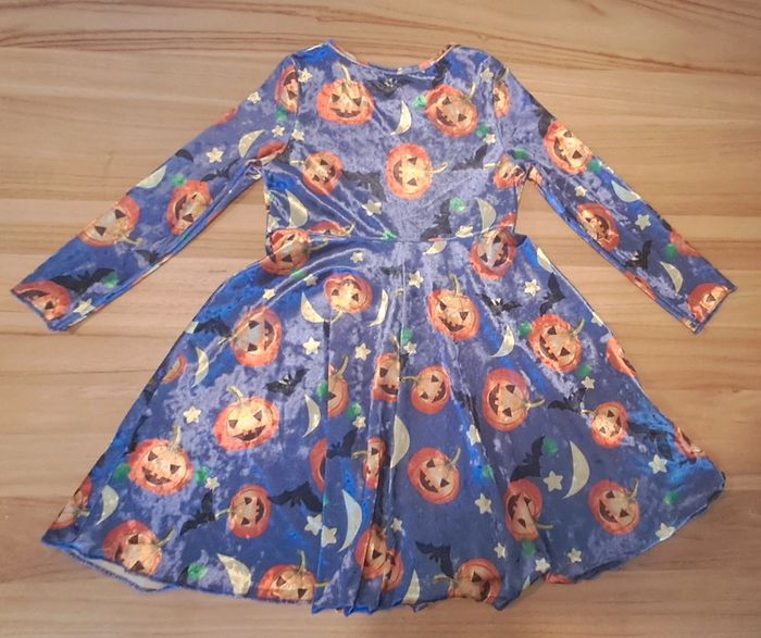 Robe sorcière halloween en velours 🎃 - photo numéro 2