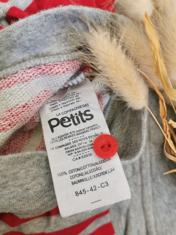 🌺La compagnie des petits Sweat a capuche 12mois - photo numéro 7