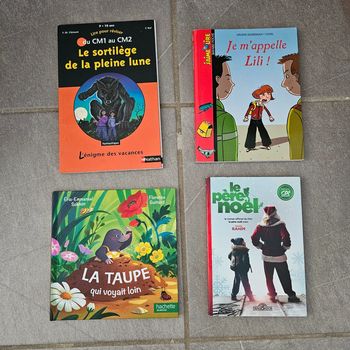 Lot 4 livres