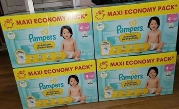 Couches pampers premium protection T4