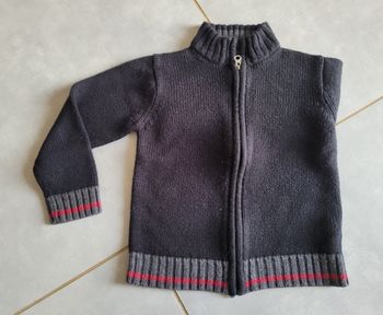 Gilet zippé 6 ans
