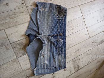 Mini short motif étoile