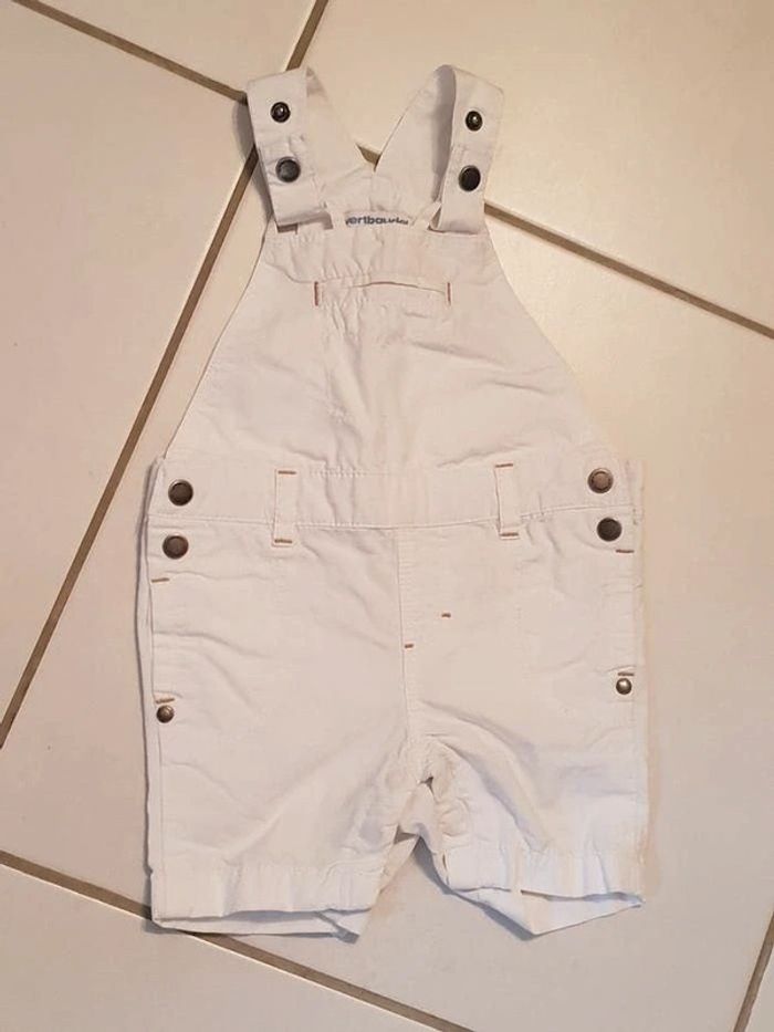 Salopette short Vertbaudet 9 mois