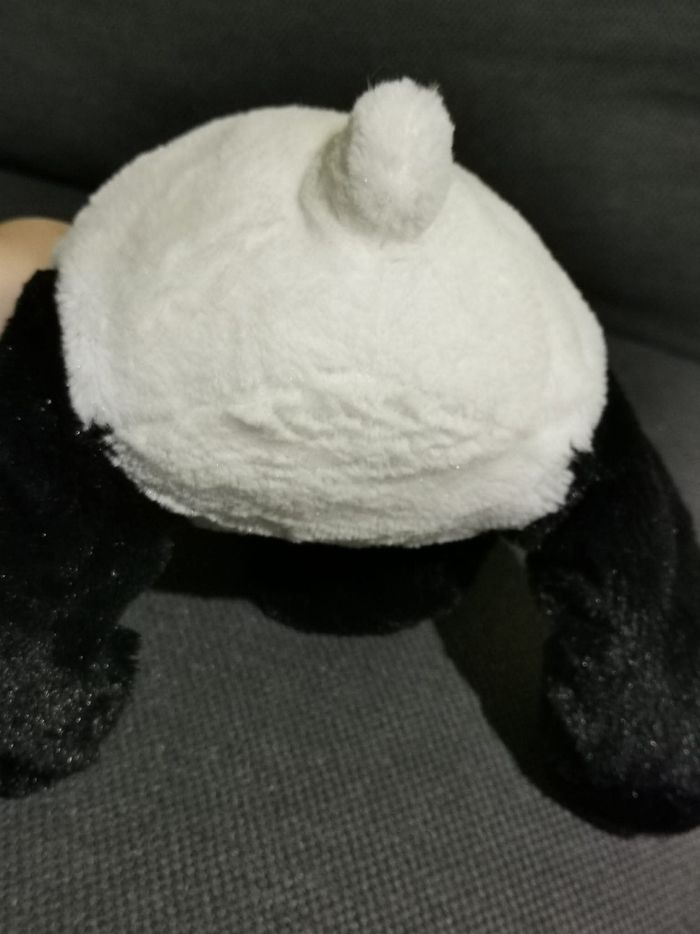 Peluche panda maman er bébé - photo numéro 8