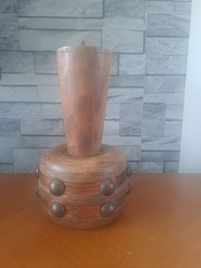 Soliflore vintage En bois - photo numéro 2