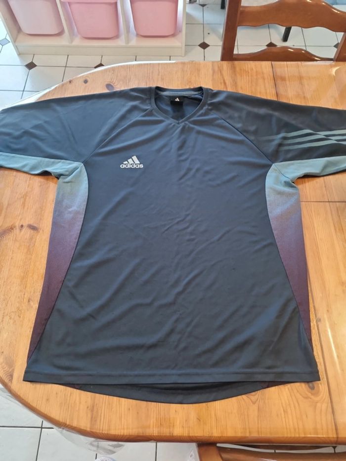 Maillot de sport bleu Adidas xl