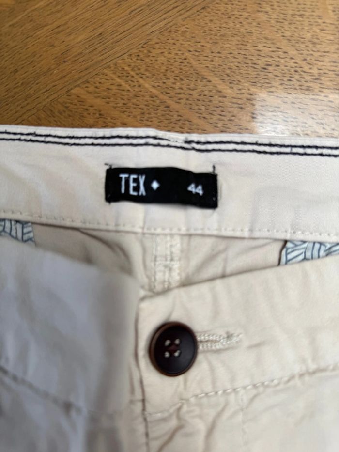 Bermuda taille 44 bleu marque TEX - photo numéro 3