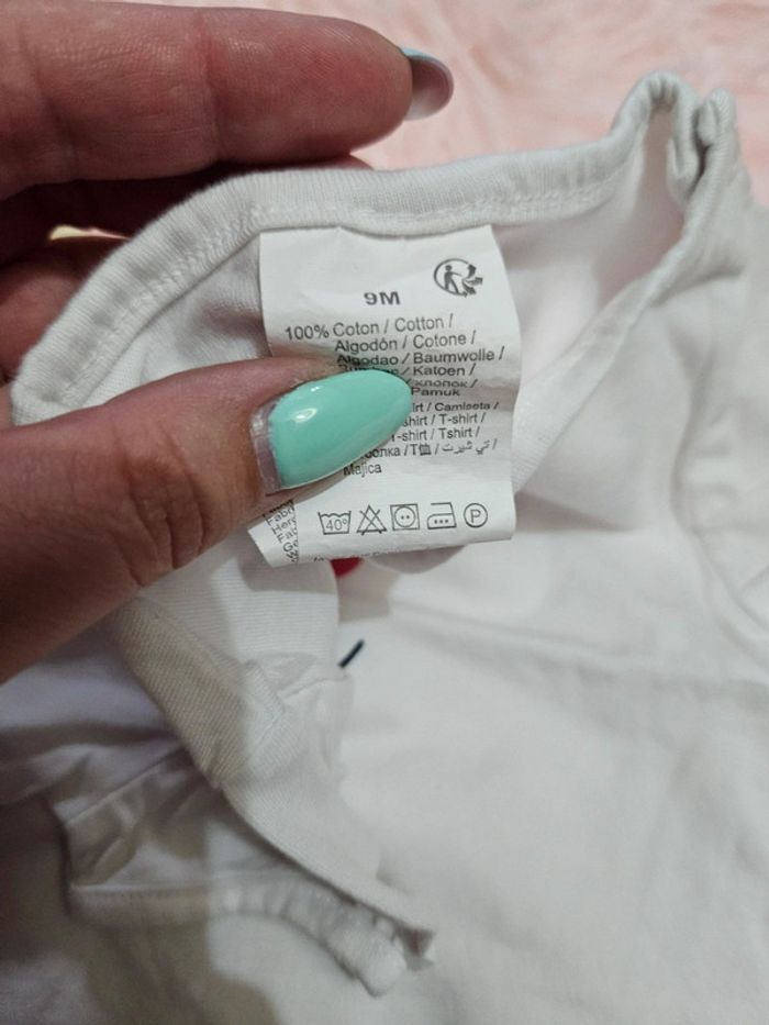 Lot t-shirt bébé - photo numéro 7