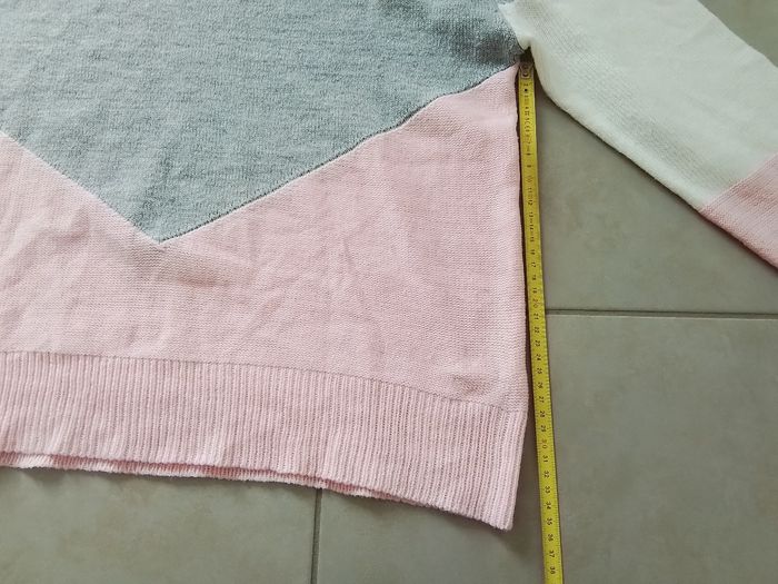 Pull femme T :42 rose et gris - photo numéro 4