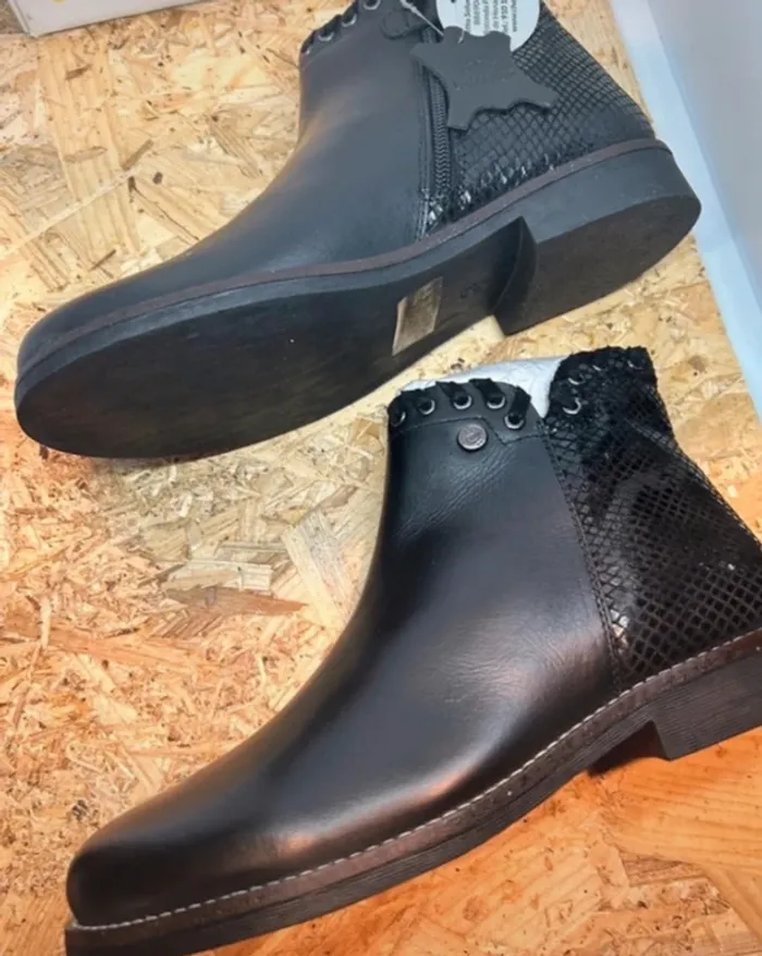 Bottine cuir - photo numéro 5
