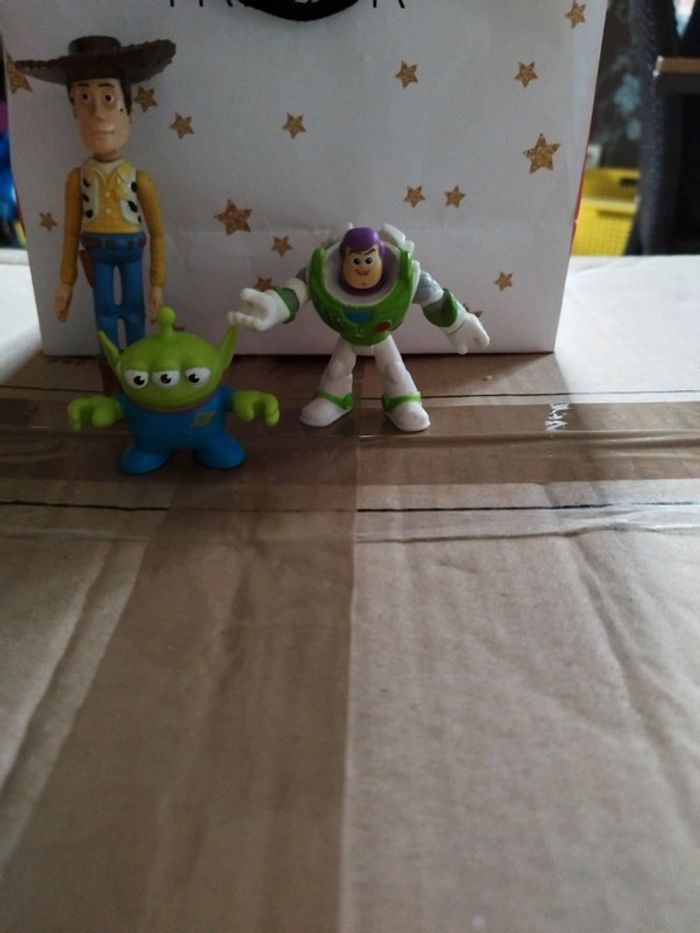 Lot de trois figurines toy story - photo numéro 2