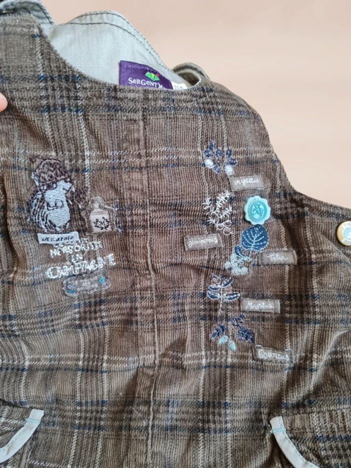 Salopette bébé garçon chaude hiver - photo numéro 3