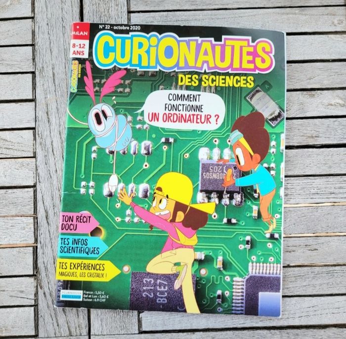 Lot de 9 Curionautes des sciences - photo numéro 10