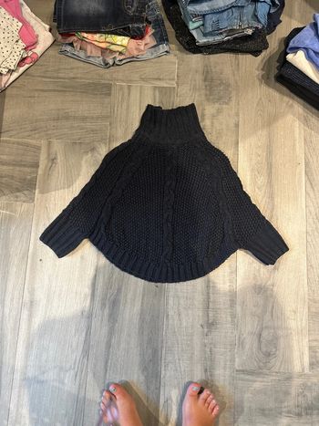 Pull col roulé