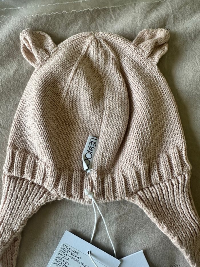 Bonnet liewood bébé rose - photo numéro 3