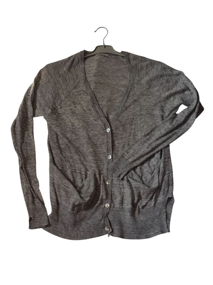 Cardigan gris zara taille S