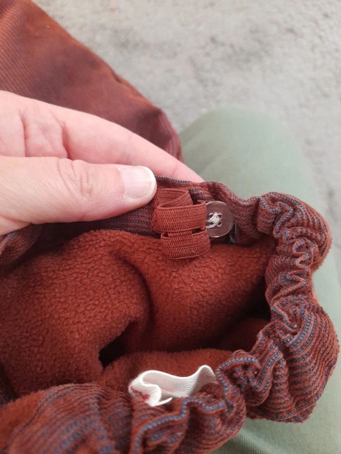 Pantalon velours chaud 9 mois - photo numéro 8