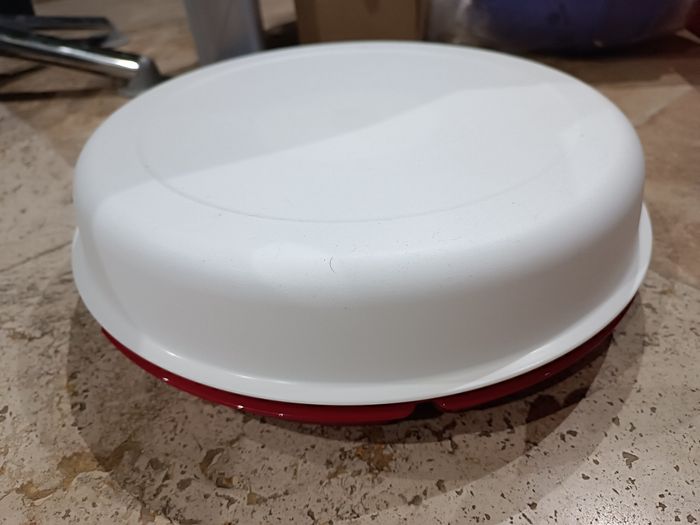 NEUF - Tupperware, plateau de service 7 compartiments, 34 cm de diamètre - photo numéro 6