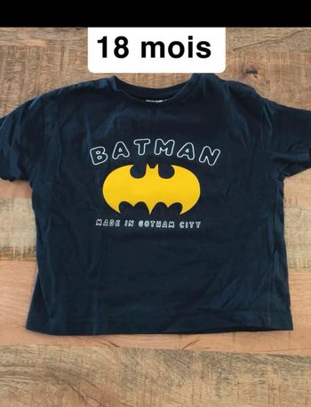 T shirt Batman 18 mois