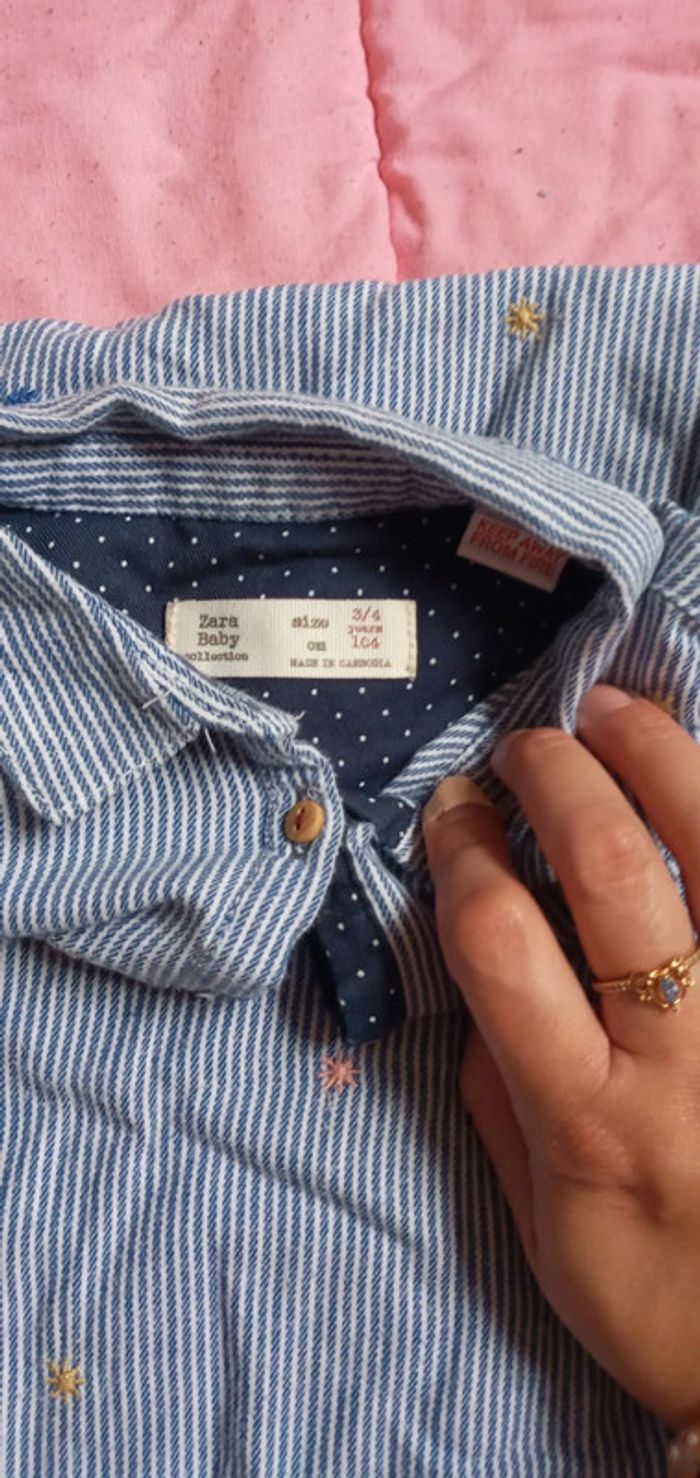 Tunique Zara baby taille 3/4 ans - photo numéro 2