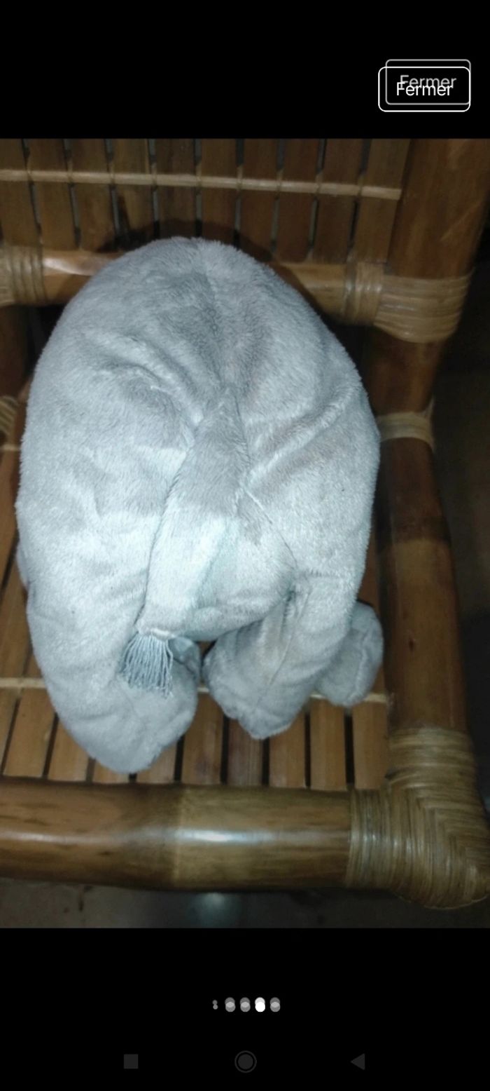 Très belle peluche éléphant p5 - photo numéro 5