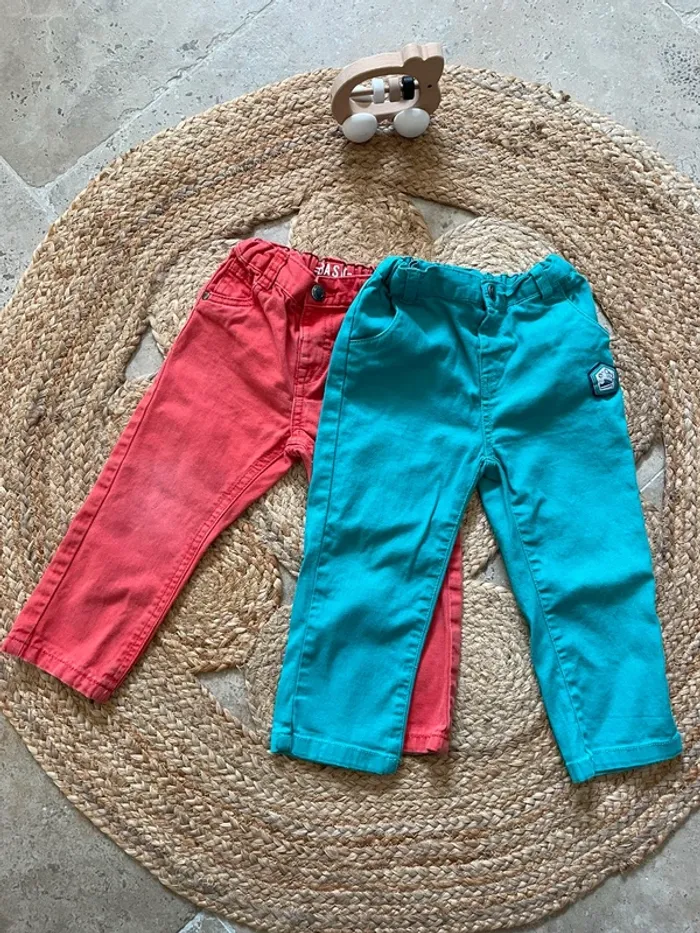 2 pantalons 24 mois