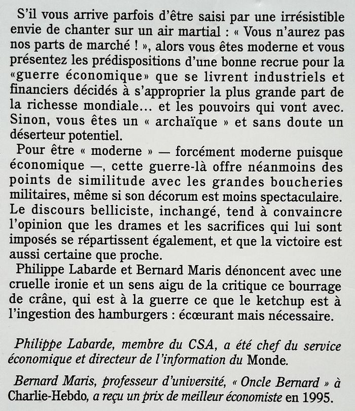 Philippe Labarde - Ah Dieu ! que la guerre économique est jolie ! - photo numéro 4