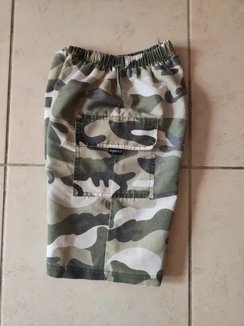 Short militaire garçon 8 ans