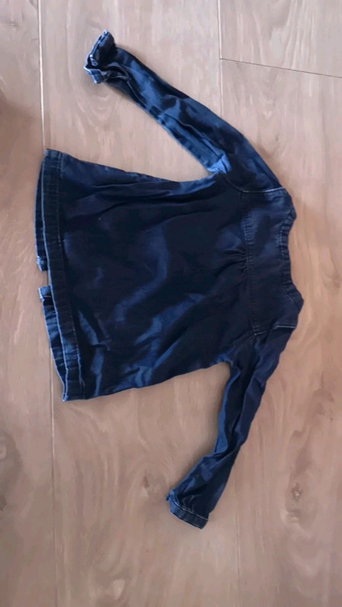 Chemise en jean's jacadi 2 ans - photo numéro 5