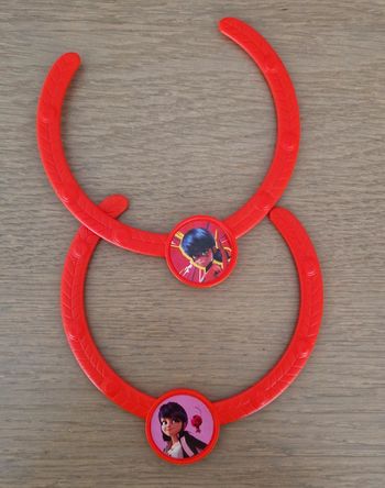 Lot de 2 colliers miraculous Lady bug neufs