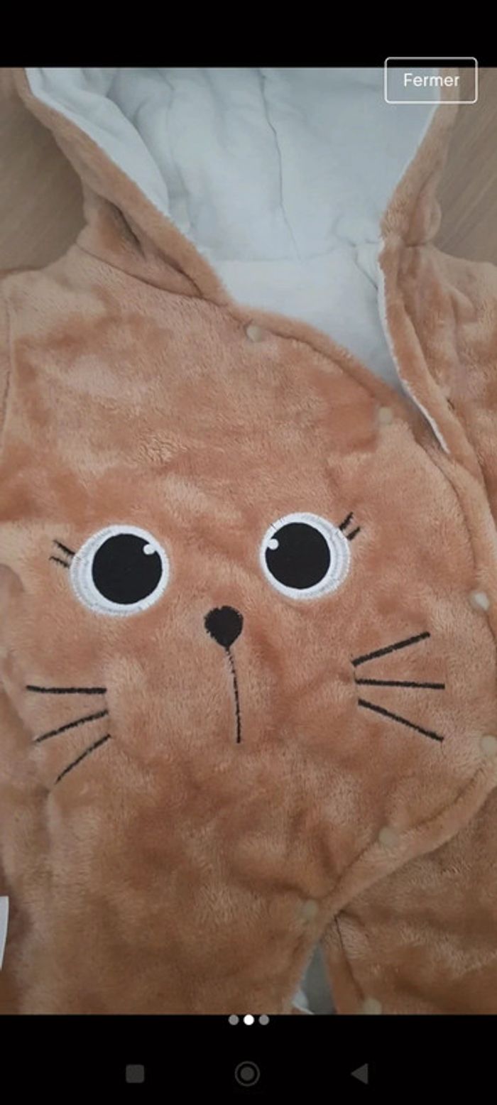 🐱 Combinaison chaude et douce - photo numéro 2