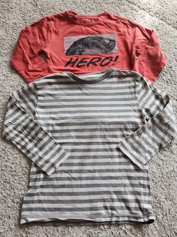 Lot de 2 tee-shirts manches longues 6 ansans