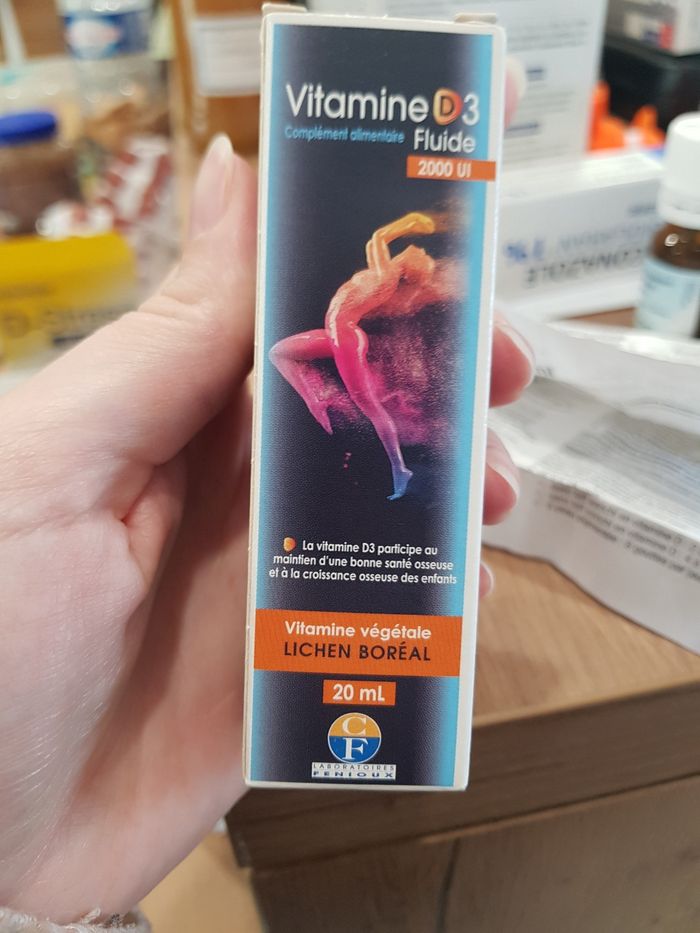 Vitamine D3 laboratoire fenioux